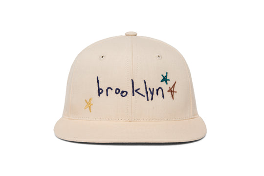 Brooklyn Scribble wool baseball cap