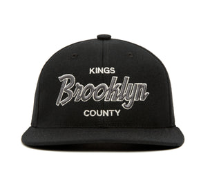 Brooklyn 3D High / Low wool baseball cap