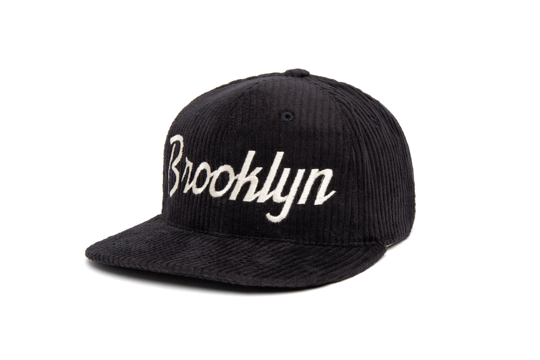 Brooklyn 6-Wale Cord wool baseball cap