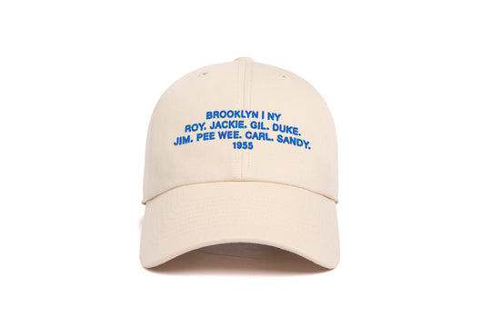 Brooklyn 1955 Name Dad II wool baseball cap