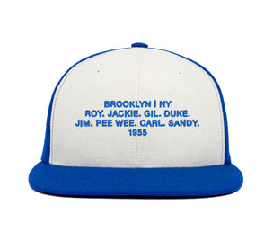 Brooklyn 1955 Name II wool baseball cap