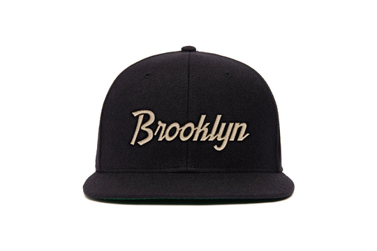 Brooklyn Chain Fitted wool baseball cap
