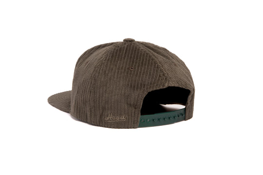 Clean Bud 6-Wale CORD wool baseball cap