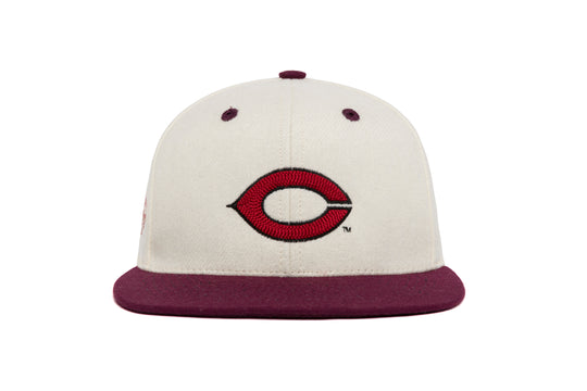 CHICAGO Logo 3D Chain Two-Tone Wool wool baseball cap