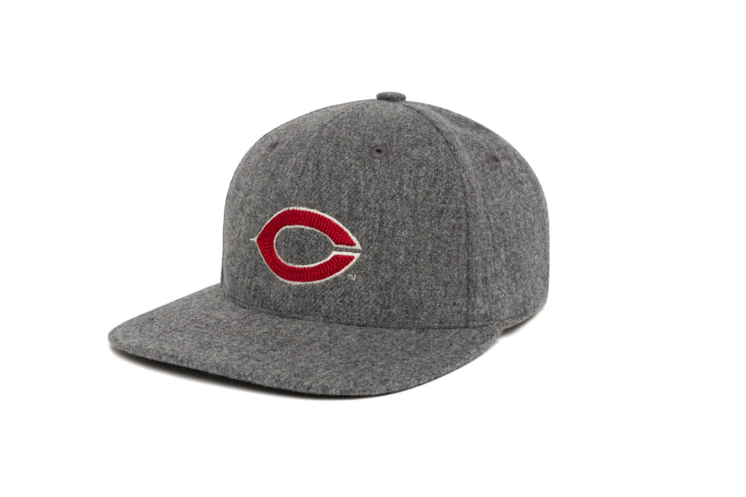 CHICAGO Logo 3D Chain Wool wool baseball cap