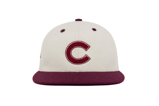 COLGATE Logo 3D Chain Two Tone Wool wool baseball cap