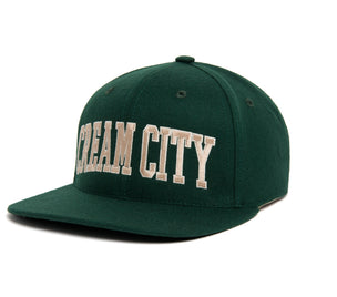 CREAM CITY wool baseball cap