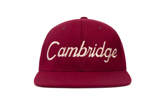 Cambridge wool baseball cap
