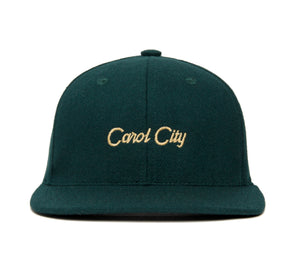 Carol City Microscript wool baseball cap