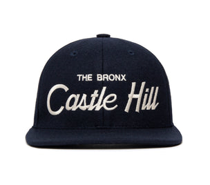 Castle Hill wool baseball cap