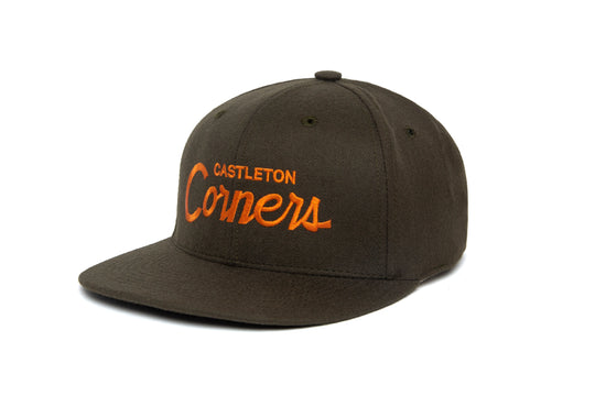 Castleton Corners wool baseball cap