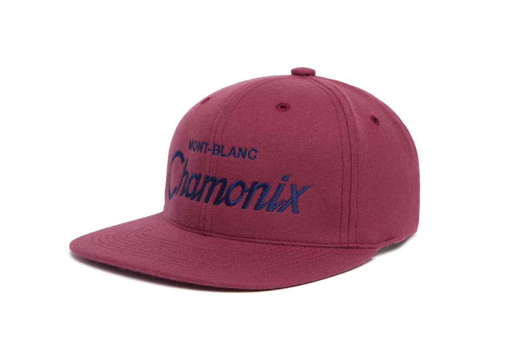 Chamonix wool baseball cap
