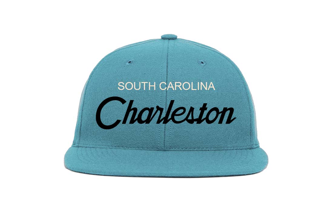 Charleston wool baseball cap