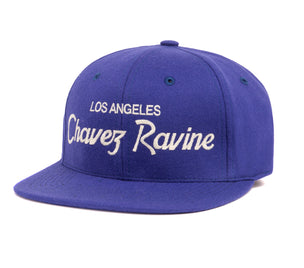 Chavez Ravine wool baseball cap