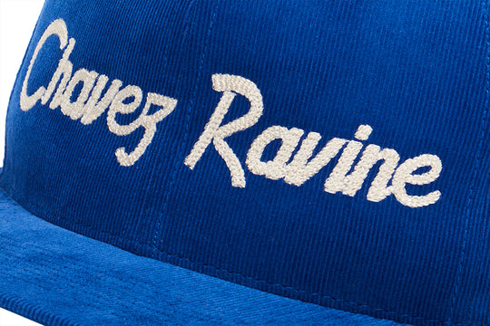 Chavez Ravine Chain 21-Wale Cord wool baseball cap