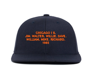 Chicago 1985 Name wool baseball cap