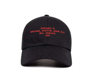 Chicago 1991 Name Dad wool baseball cap