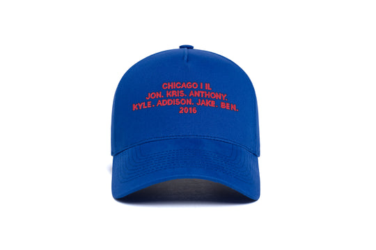 Chicago 2016 Name 5-Panel wool baseball cap