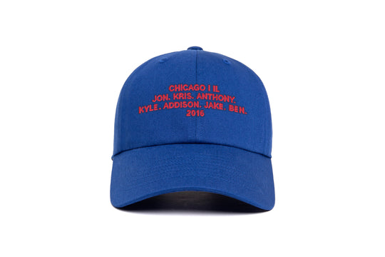 Chicago 2016 Name Dad wool baseball cap