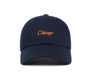 Chicago Microscript Dad wool baseball cap