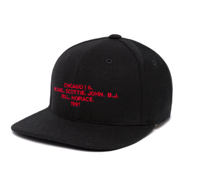 Chicago 1991 Name wool baseball cap