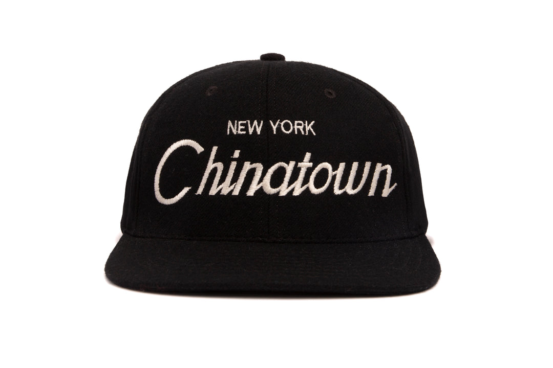 Chinatown wool baseball cap