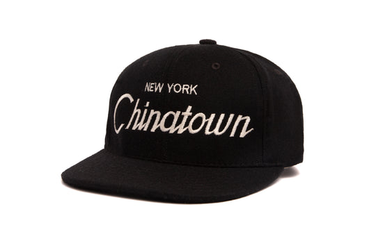 Chinatown wool baseball cap