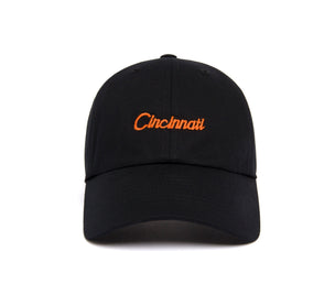 Cincinnati Microscript Dad wool baseball cap