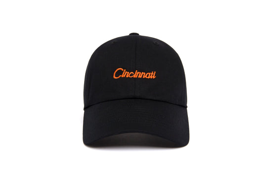 Cincinnati Microscript Dad wool baseball cap