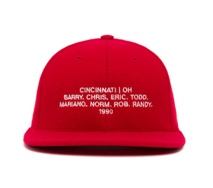 Cincinnati 1990 Name wool baseball cap