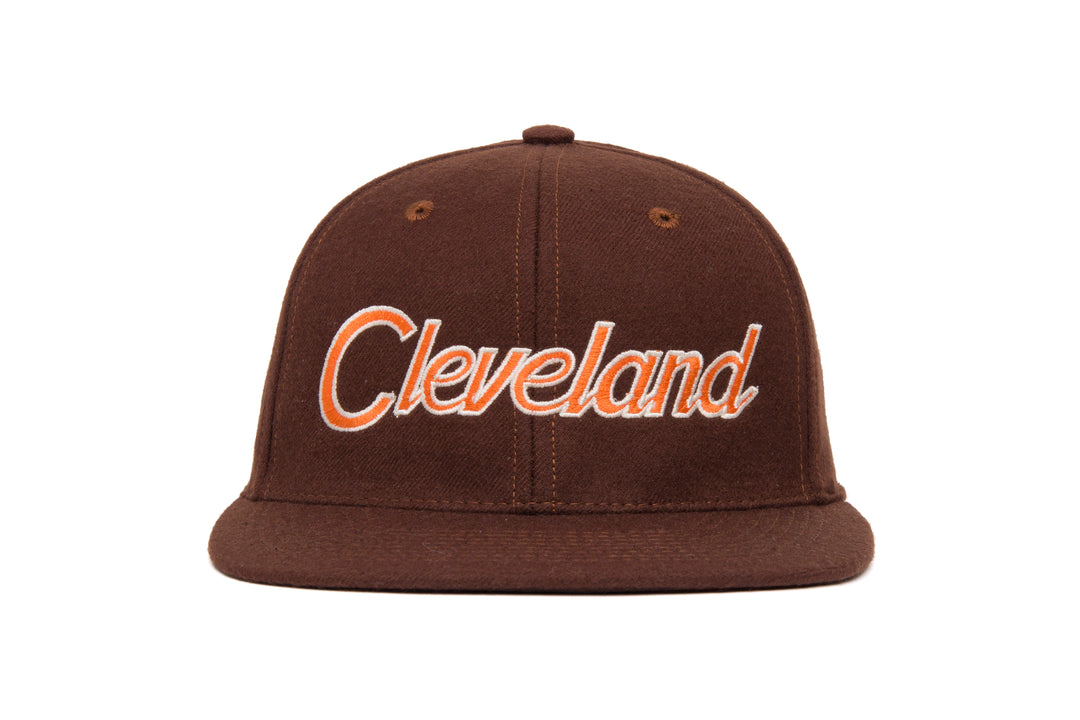 Cleveland wool baseball cap