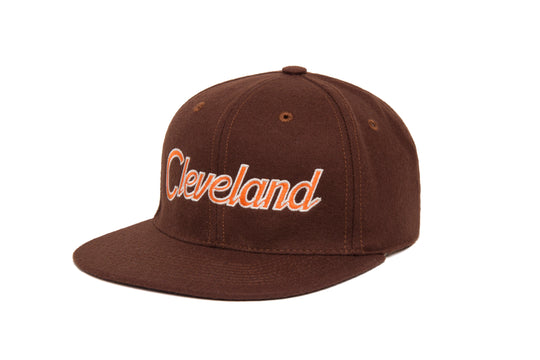 Cleveland wool baseball cap