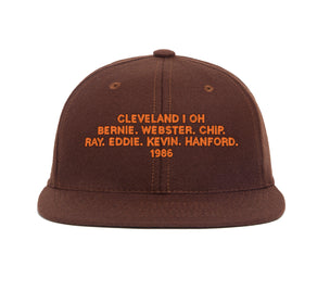 Cleveland 1986 Name wool baseball cap