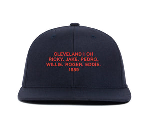 Cleveland 1989 Name wool baseball cap