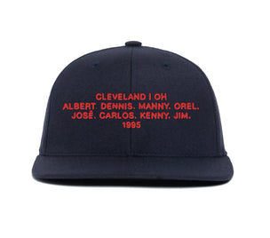 Cleveland 1995 Name wool baseball cap