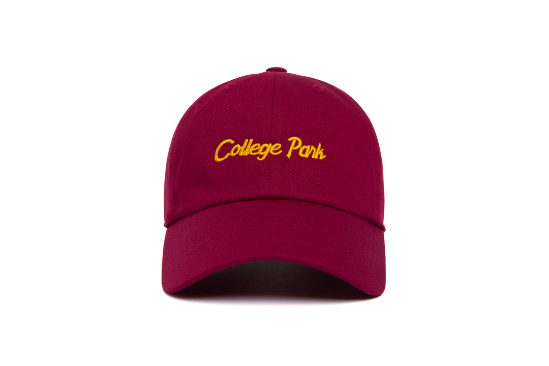 College Park Microscript Dad wool baseball cap