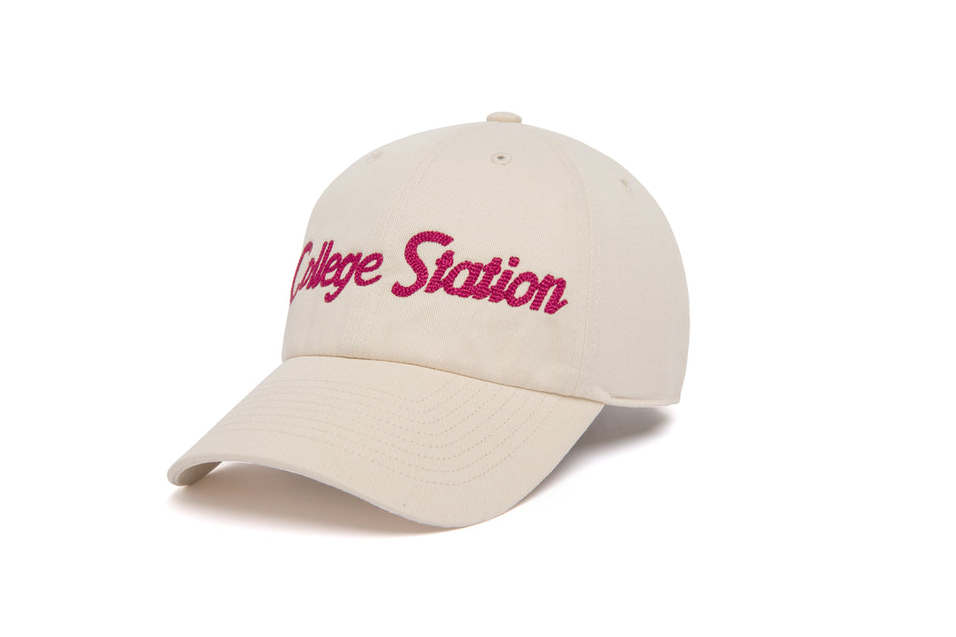 College Station Chain Dad wool baseball cap