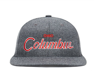 Columbus II wool baseball cap