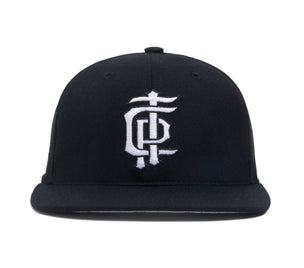 Compton Interlock wool baseball cap