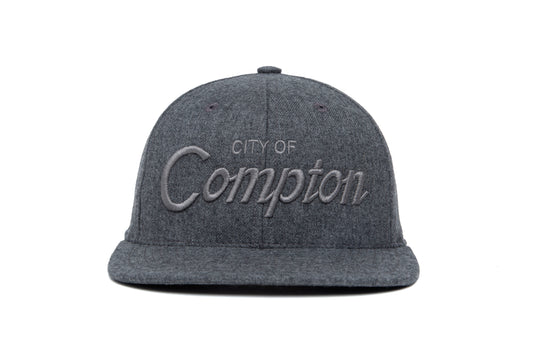 Compton Tonal 3D wool baseball cap