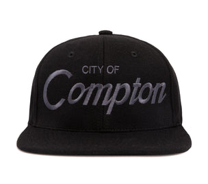Compton II wool baseball cap