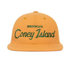 Coney Island wool baseball cap