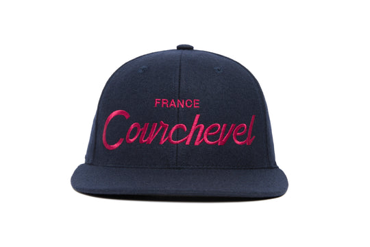 Courchevel wool baseball cap
