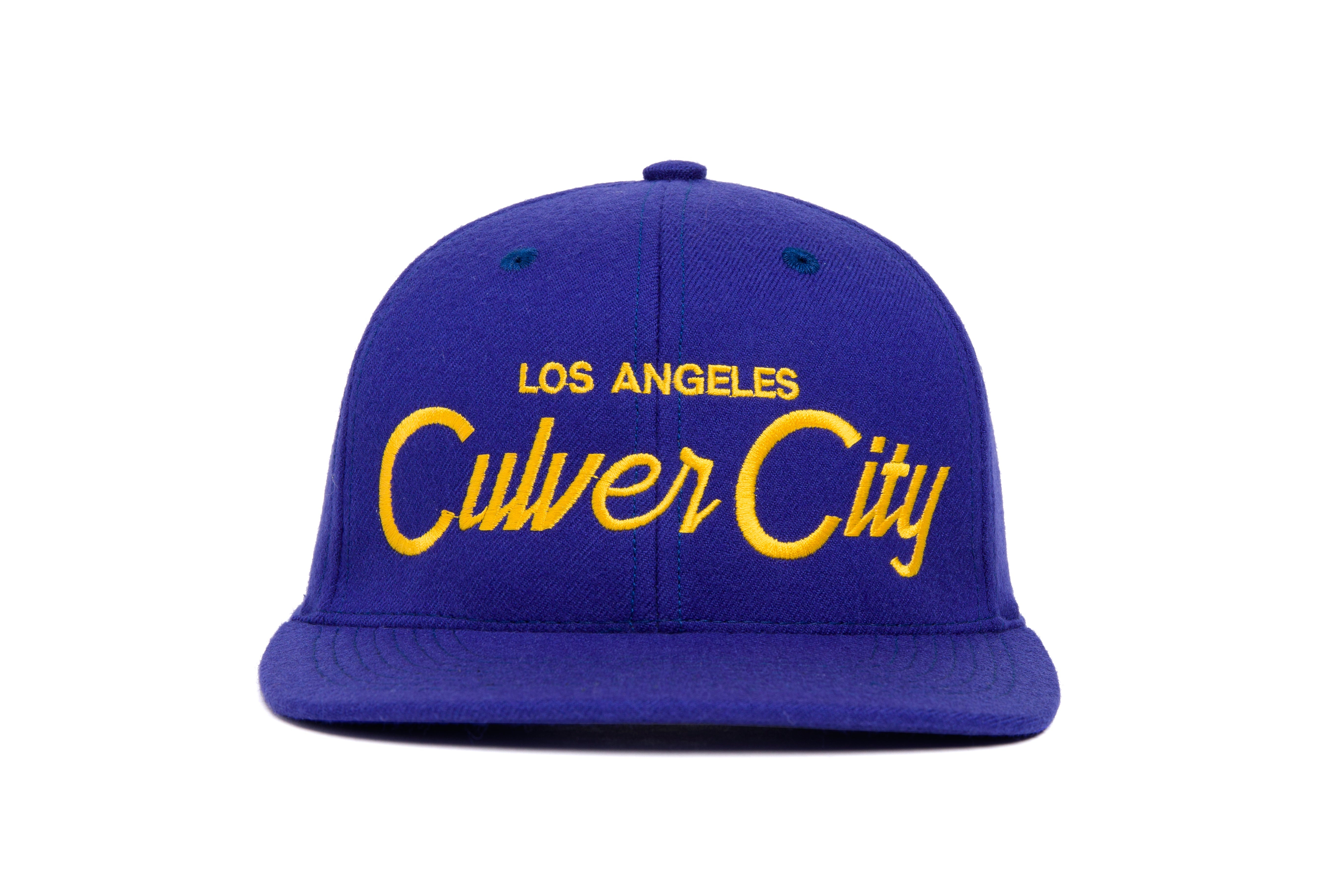 Culver City Hat Wool Baseball Cap HOOD