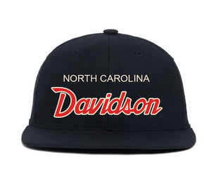 Davidson wool baseball cap