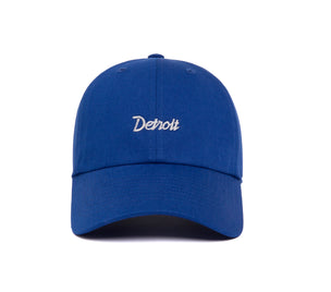 Detroit Microscript Dad wool baseball cap