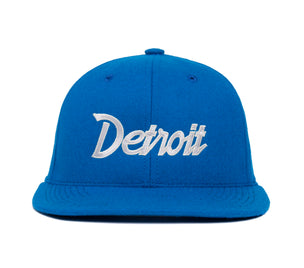Detroit wool baseball cap