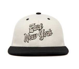 East New York 3D Tilt Two Tone wool baseball cap
