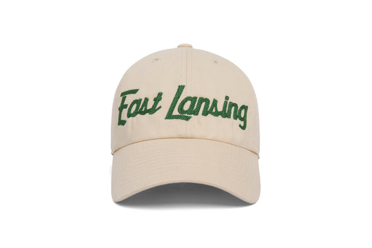 East Lansing Chain Dad II wool baseball cap
