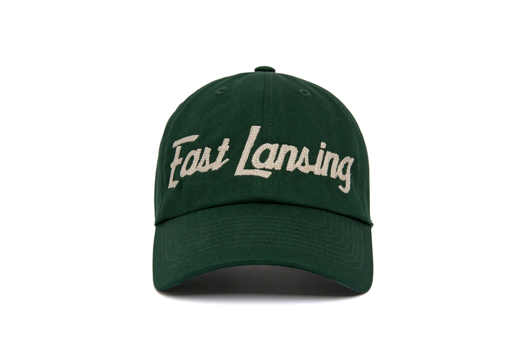 East Lansing Chain Dad wool baseball cap